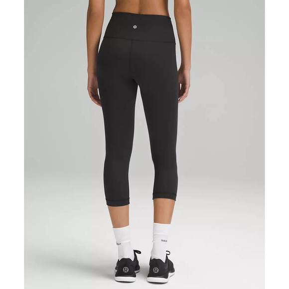 Wunder Train High-Rise Black leggings Crop 21" size 2 - Picture 6 of 10